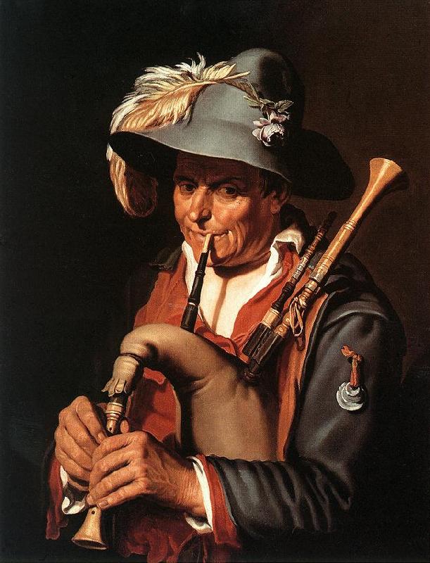 BLOEMAERT, Abraham The Bagpiper ffg oil painting picture